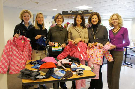 Deeds for Needs, Inc. and the Jewish Federation of Greater Hartford held a new winter clothing drive